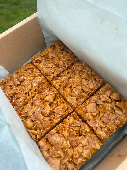 The OG Cornflake Caramel Brownie Box