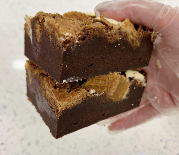 Caramel & Stroopwaffel Brownie